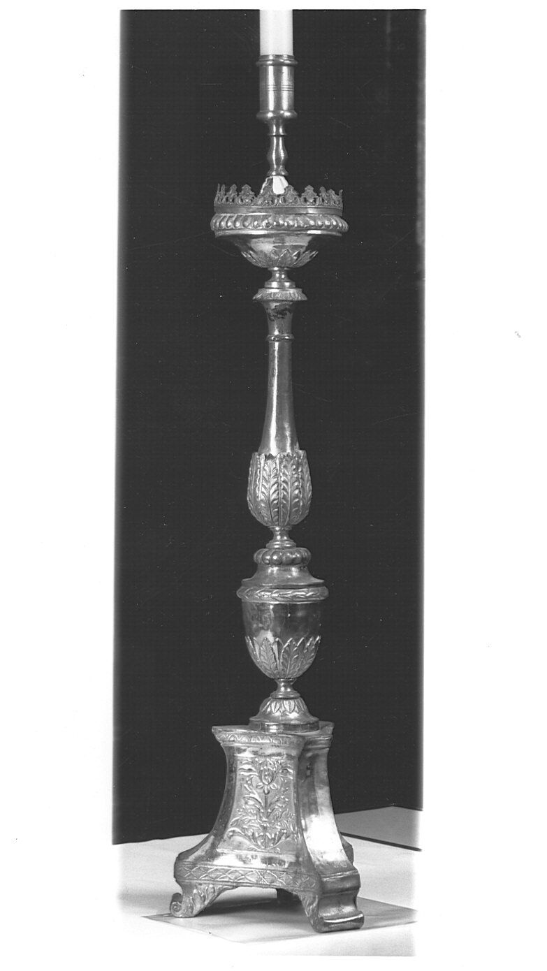 candeliere, serie - bottega lombarda (sec. XIX)