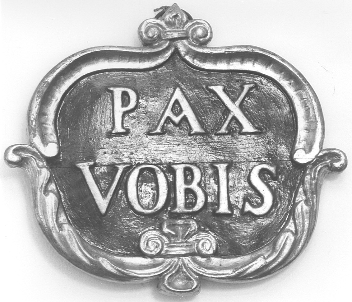 targa, opera isolata - bottega lombarda (sec. XVIII)