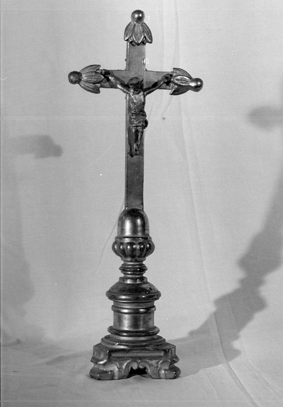 croce d'altare - bottega genovese (seconda metà sec. XIX)