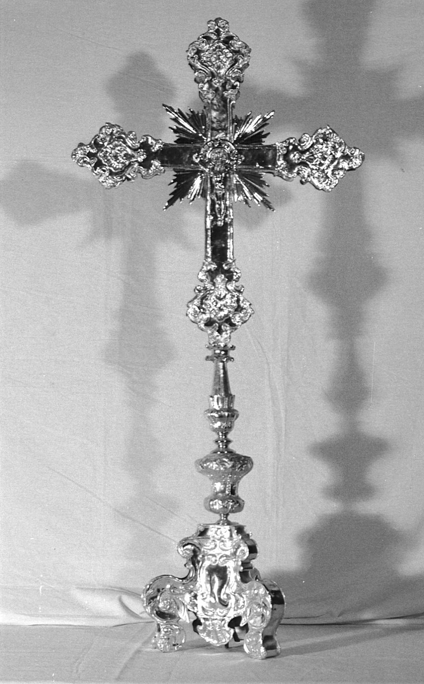 croce d'altare - bottega lombarda (sec. XIX)