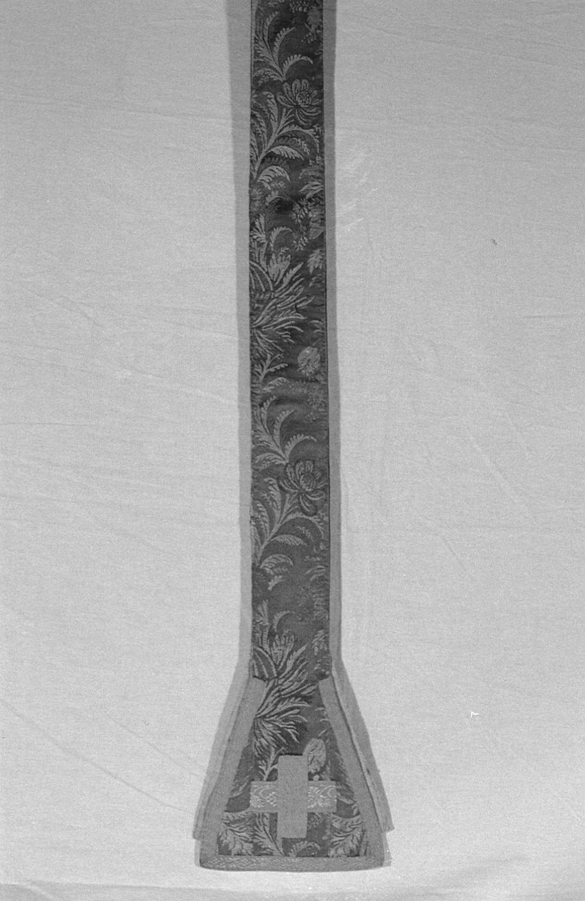 stola - pastorale, elemento d'insieme - manifattura italiana (sec. XIX)