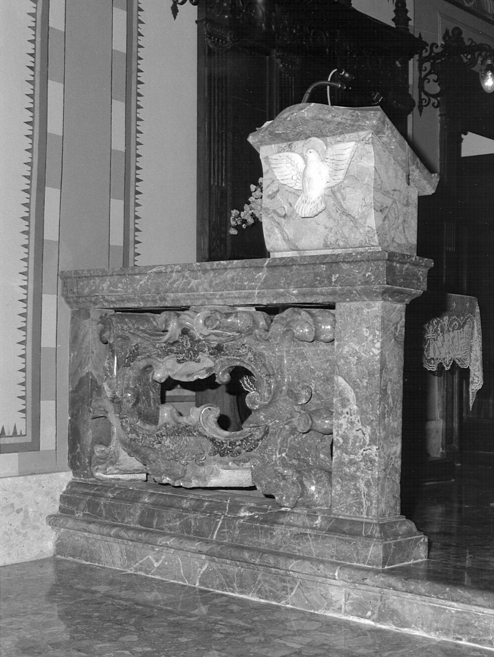 balaustrata - bottega lombarda (seconda metà sec. XVIII)