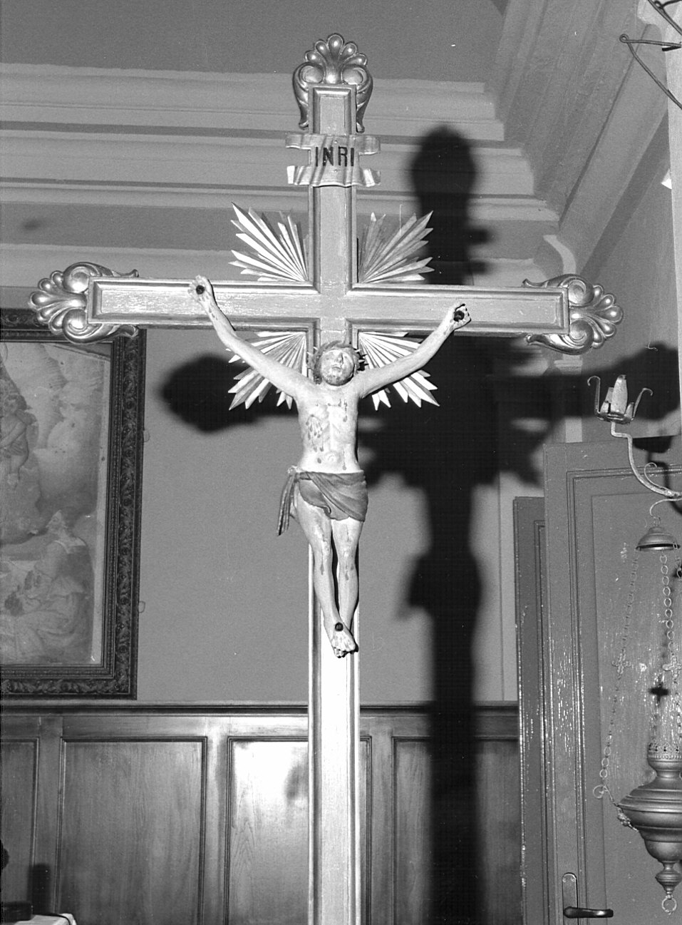 crocifisso - bottega pavese (sec. XIX)