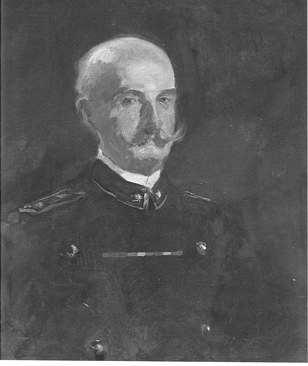 ritratto d'uomo (dipinto) - ambito lombardo (sec. XX)
