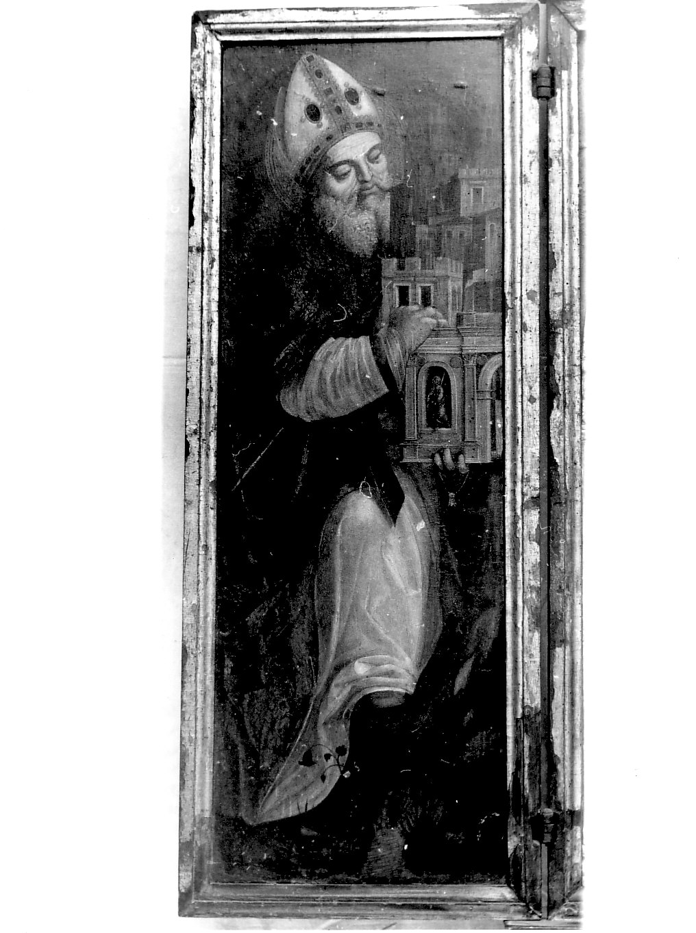 San Siro (dipinto, elemento d'insieme) di Lanzani Bernardino (attribuito) (sec. XVI)