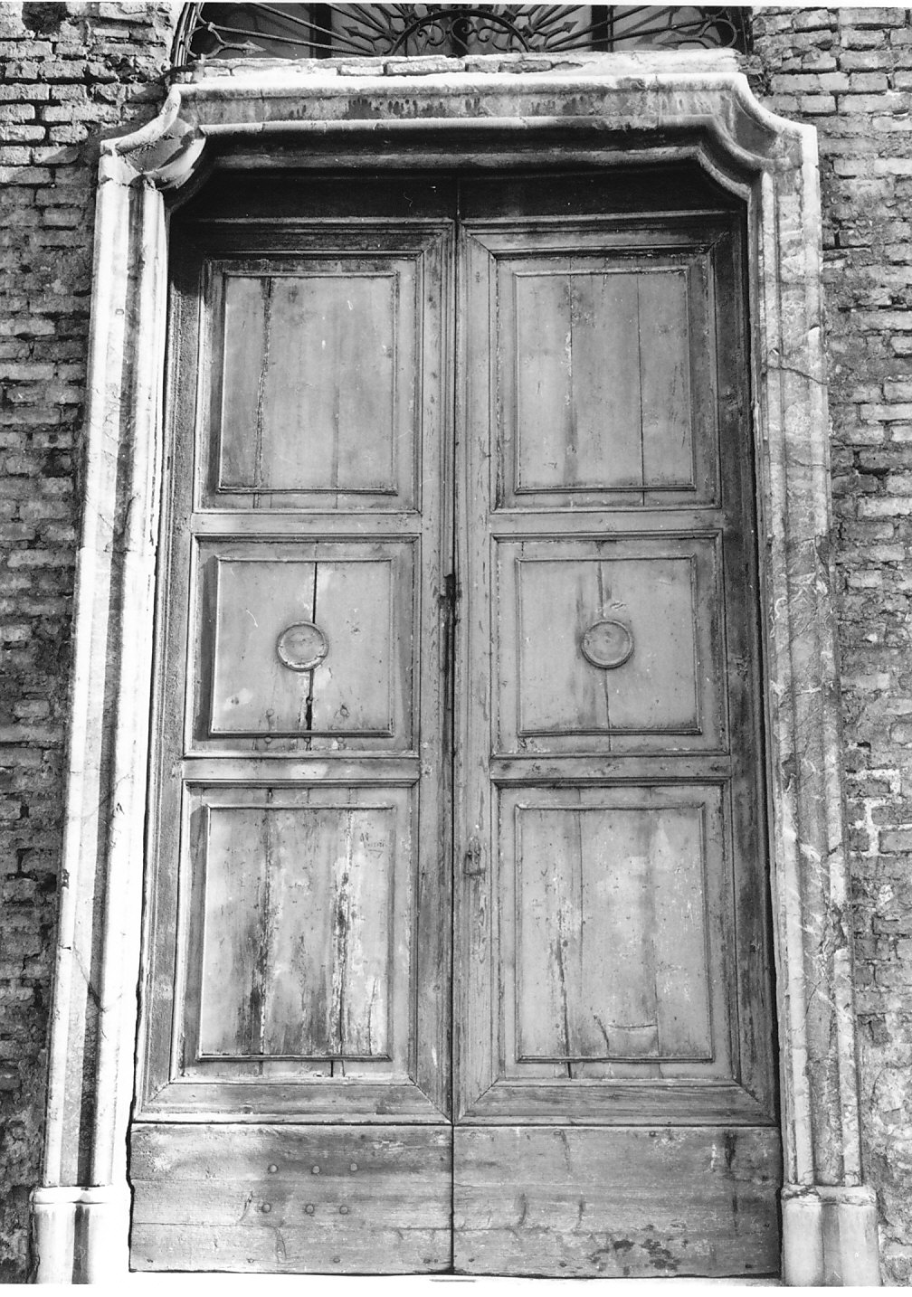 mostra di portale, serie - bottega lombarda (sec. XVIII)