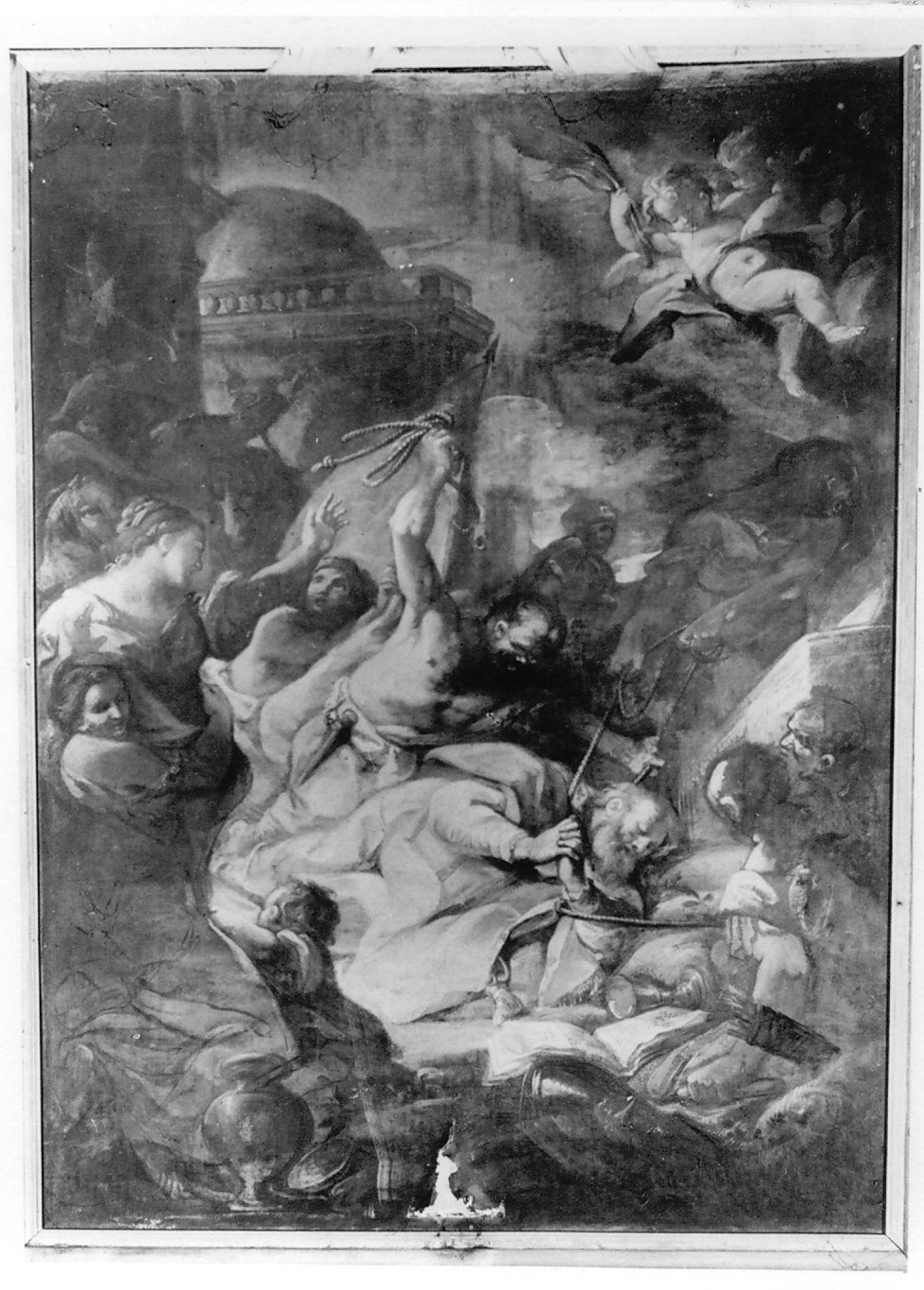 Martirio di San Marco (dipinto, opera isolata) di Gilardi Pietro (sec. XVIII)