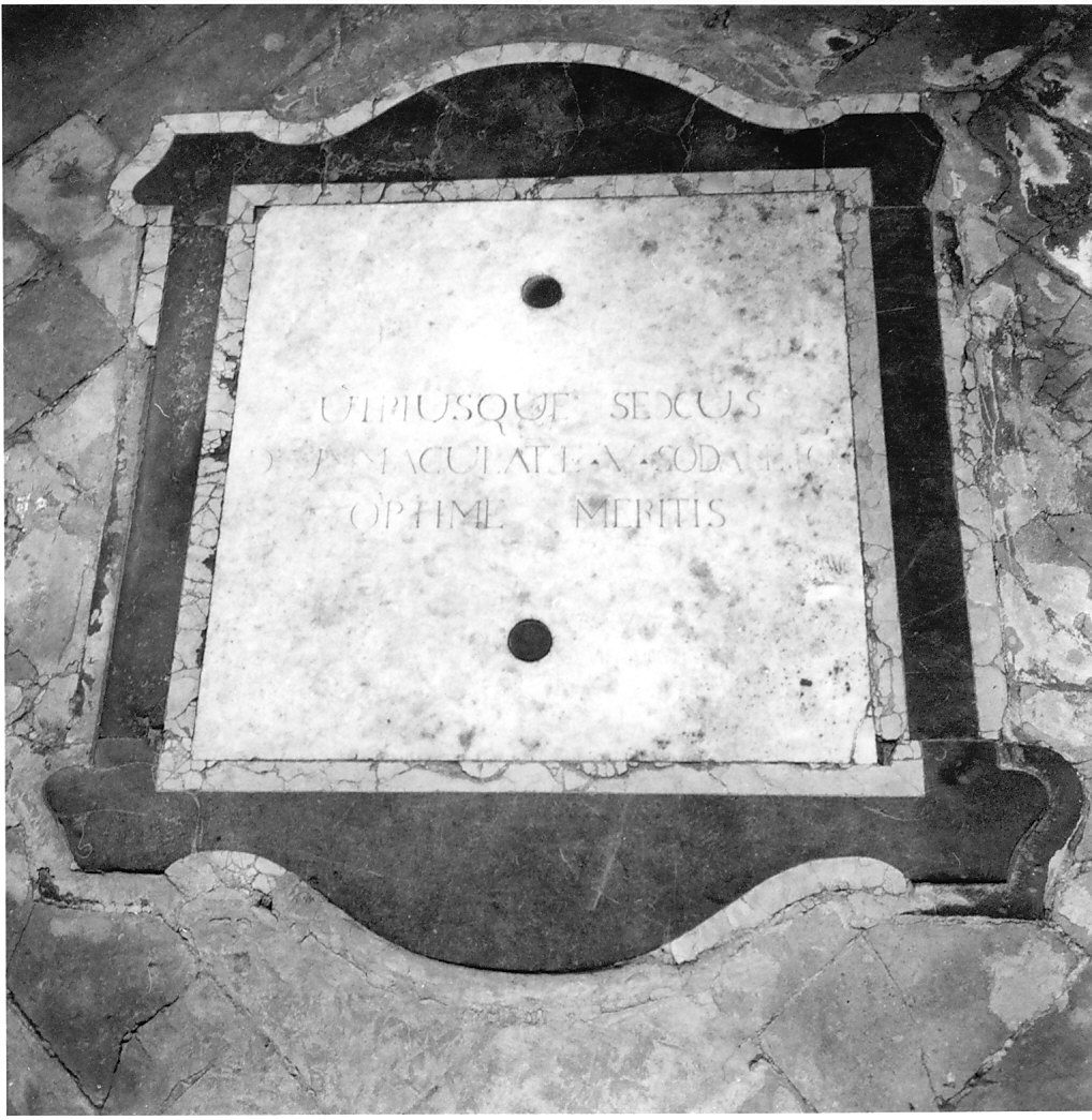 lapide, opera isolata - bottega italiana (seconda metà sec. XVIII)