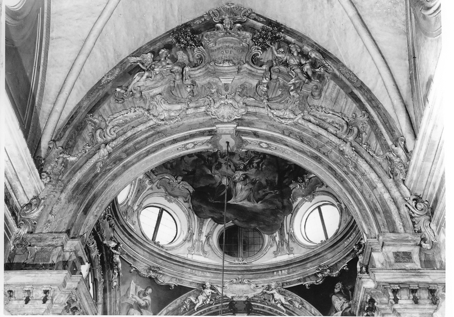 decorazione plastica, complesso decorativo - bottega italiana (seconda metà sec. XVIII)