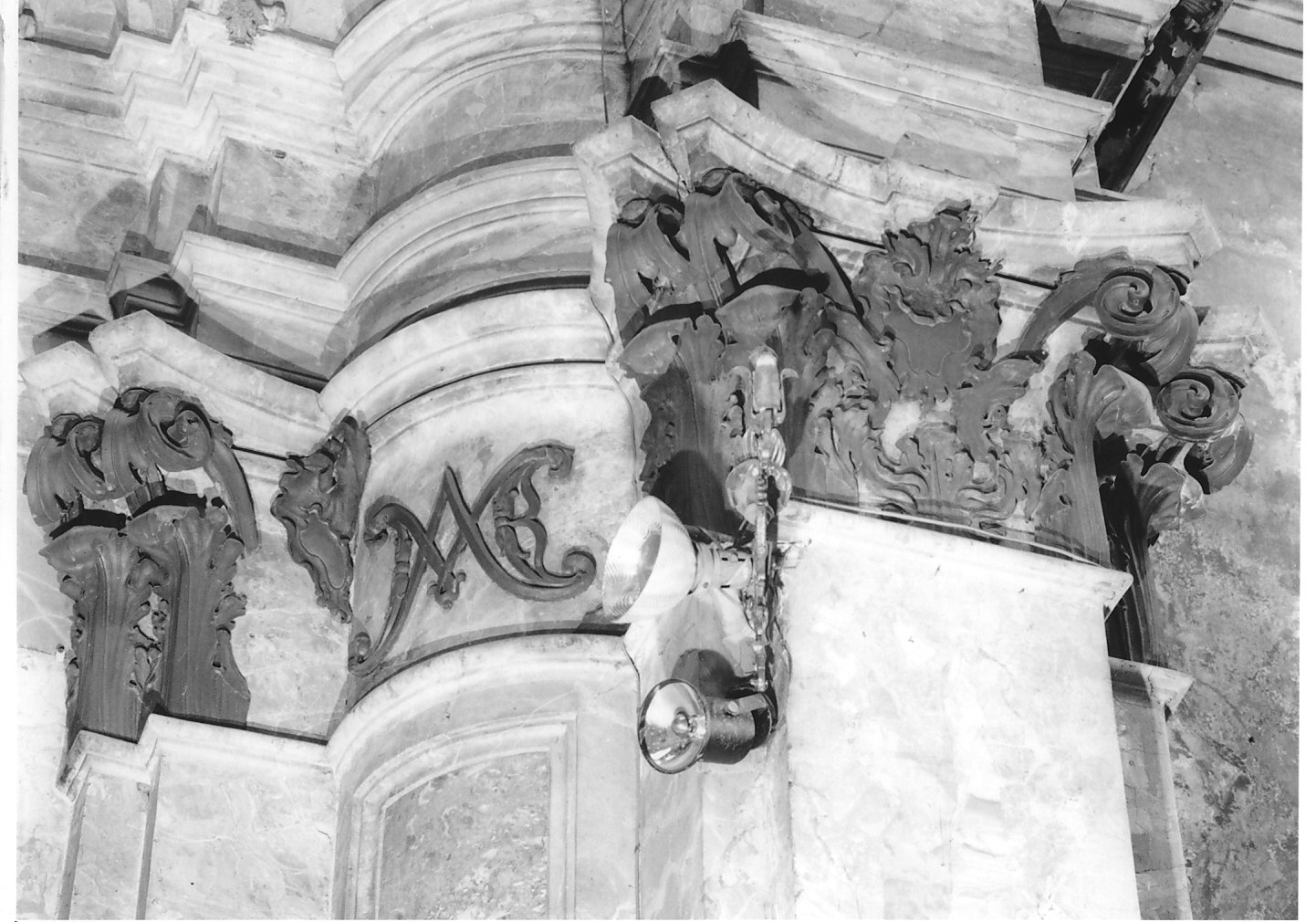 capitello composito, serie - bottega italiana (seconda metà sec. XVIII)