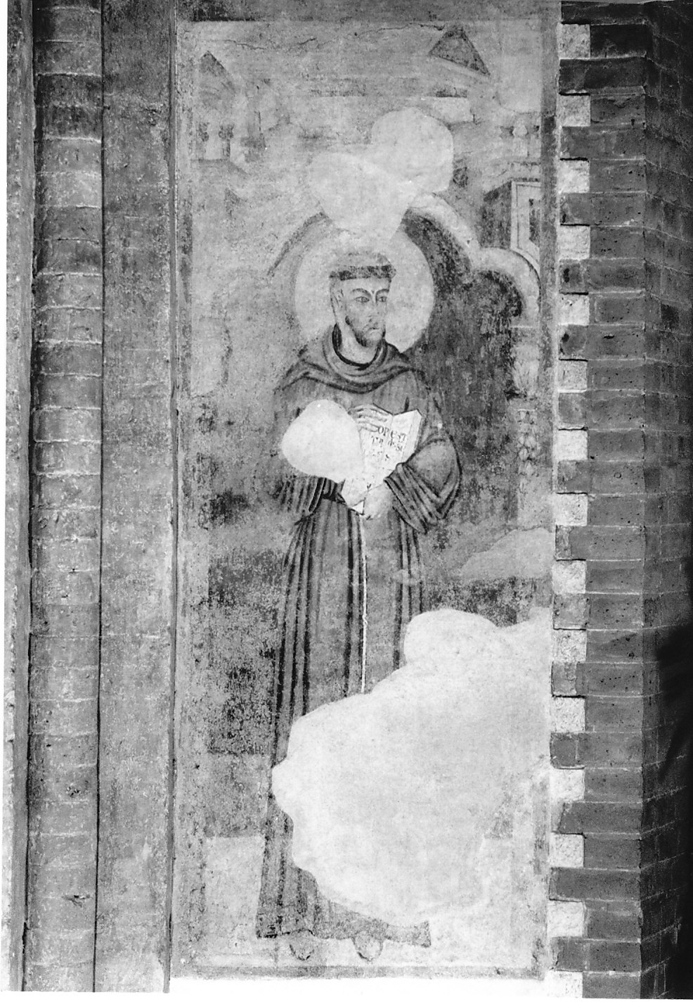 San Francesco d'Assisi (dipinto, opera isolata) - ambito italiano (fine/inizio secc. XIII/ XIV)