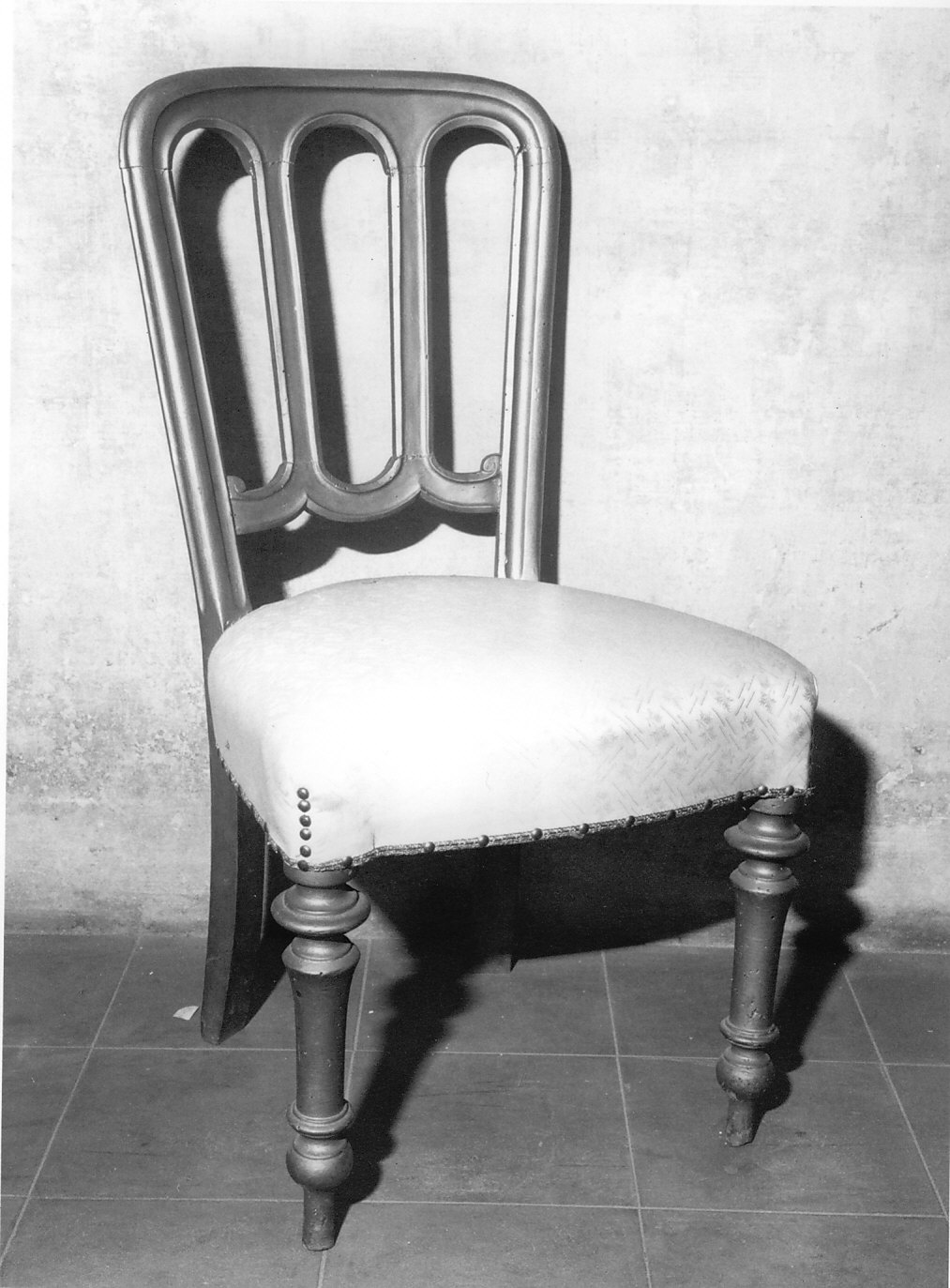 sedia, serie - bottega italiana (fine sec. XIX)