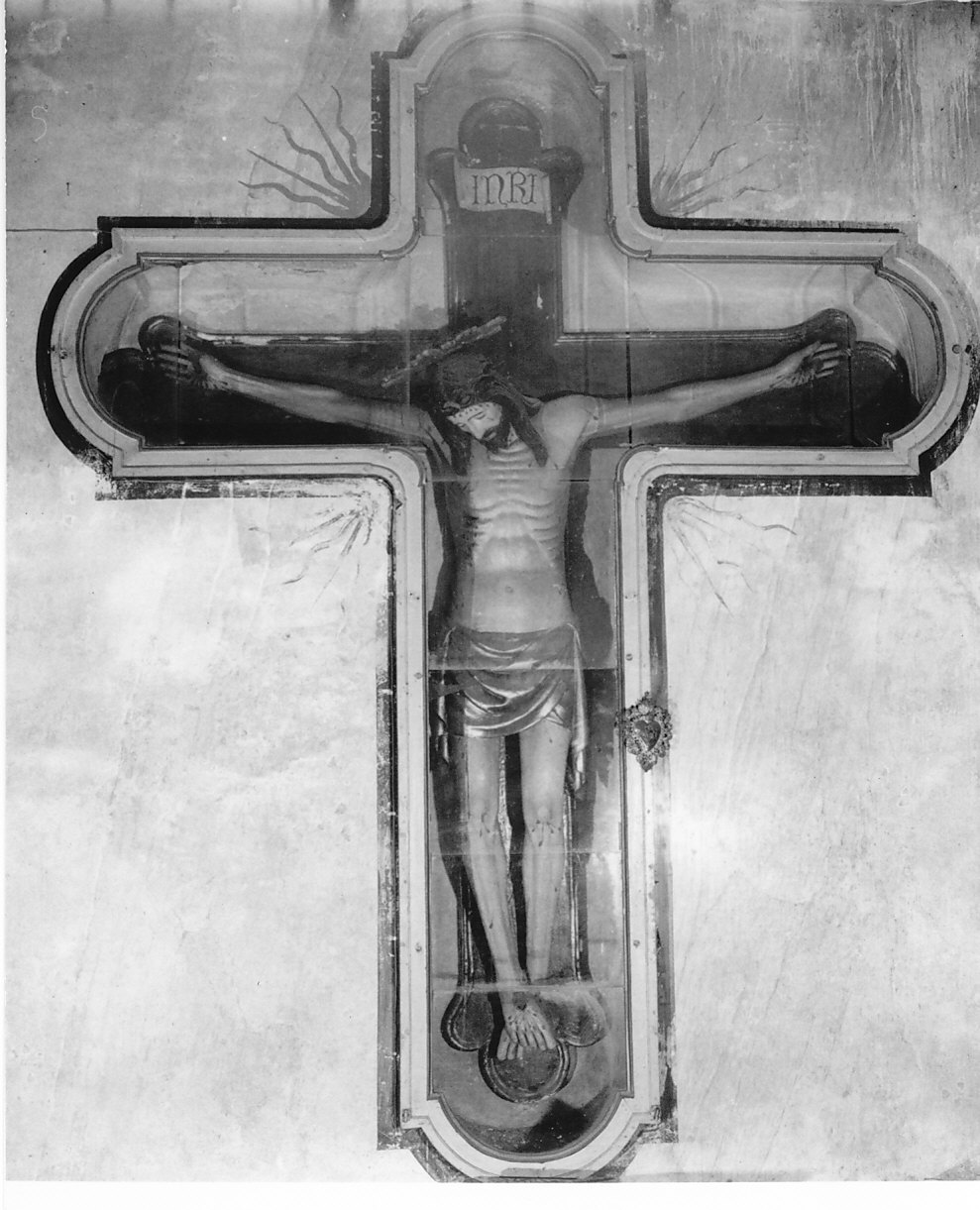 Cristo crocifisso (scultura, opera isolata) di Baldino di Surso (attribuito) (ultimo quarto sec. XV)