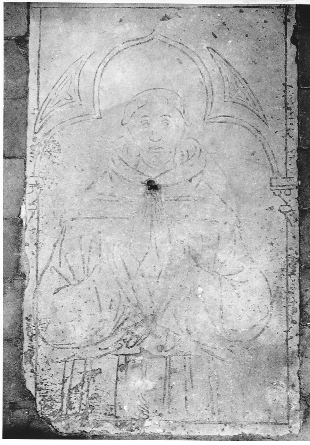 frate (lastra tombale, serie) - bottega lombarda (prima metà sec. XV)