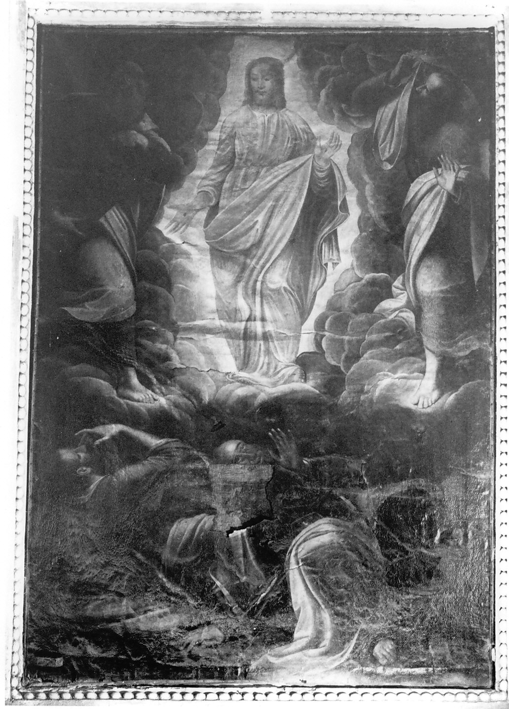 Trasfigurazione di Cristo con Profeti e Apostoli (dipinto, opera isolata) di Gatti Gervasio detto Soiaro (inizio sec. XVII)