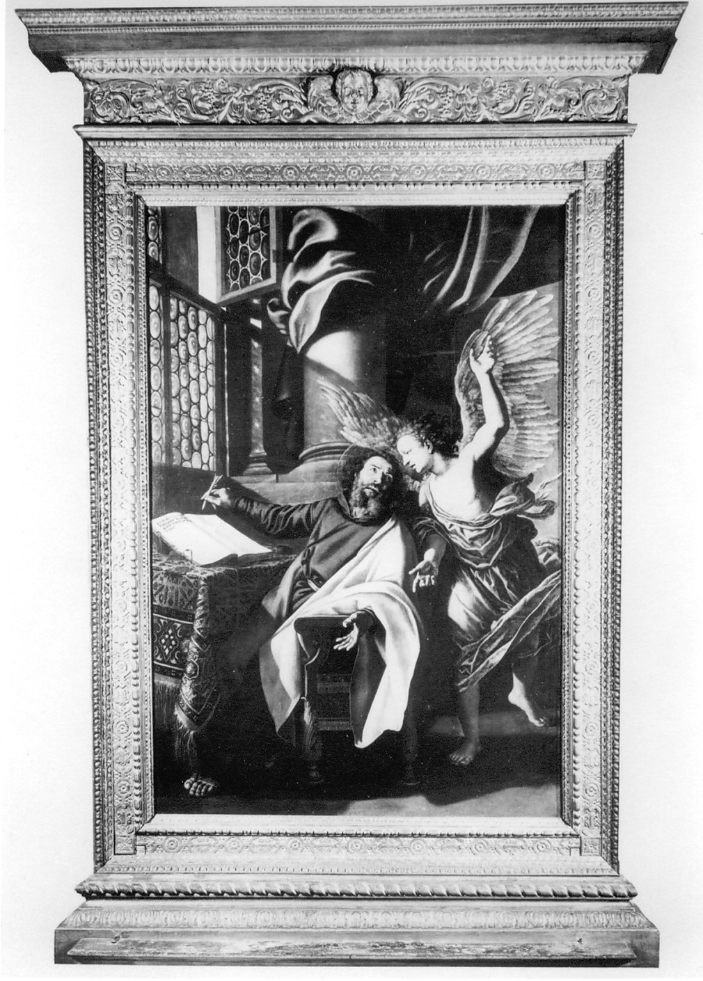 cornice, opera isolata - bottega italiana (prima metà, fine sec. XVI, sec. XVII)