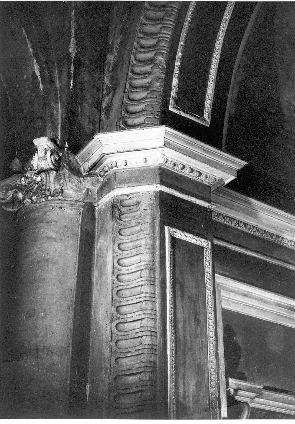 decorazione plastica, complesso decorativo - bottega italiana (fine sec. XVII)