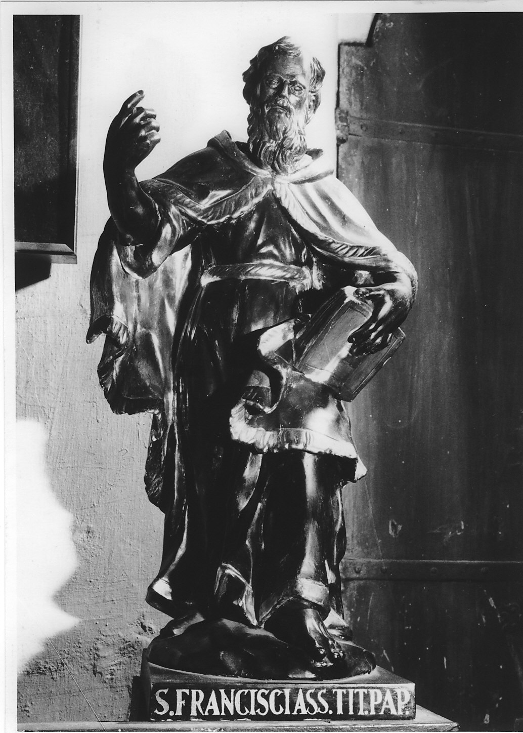 San Francesco (statua, opera isolata) - bottega italiana (inizio sec. XVIII)