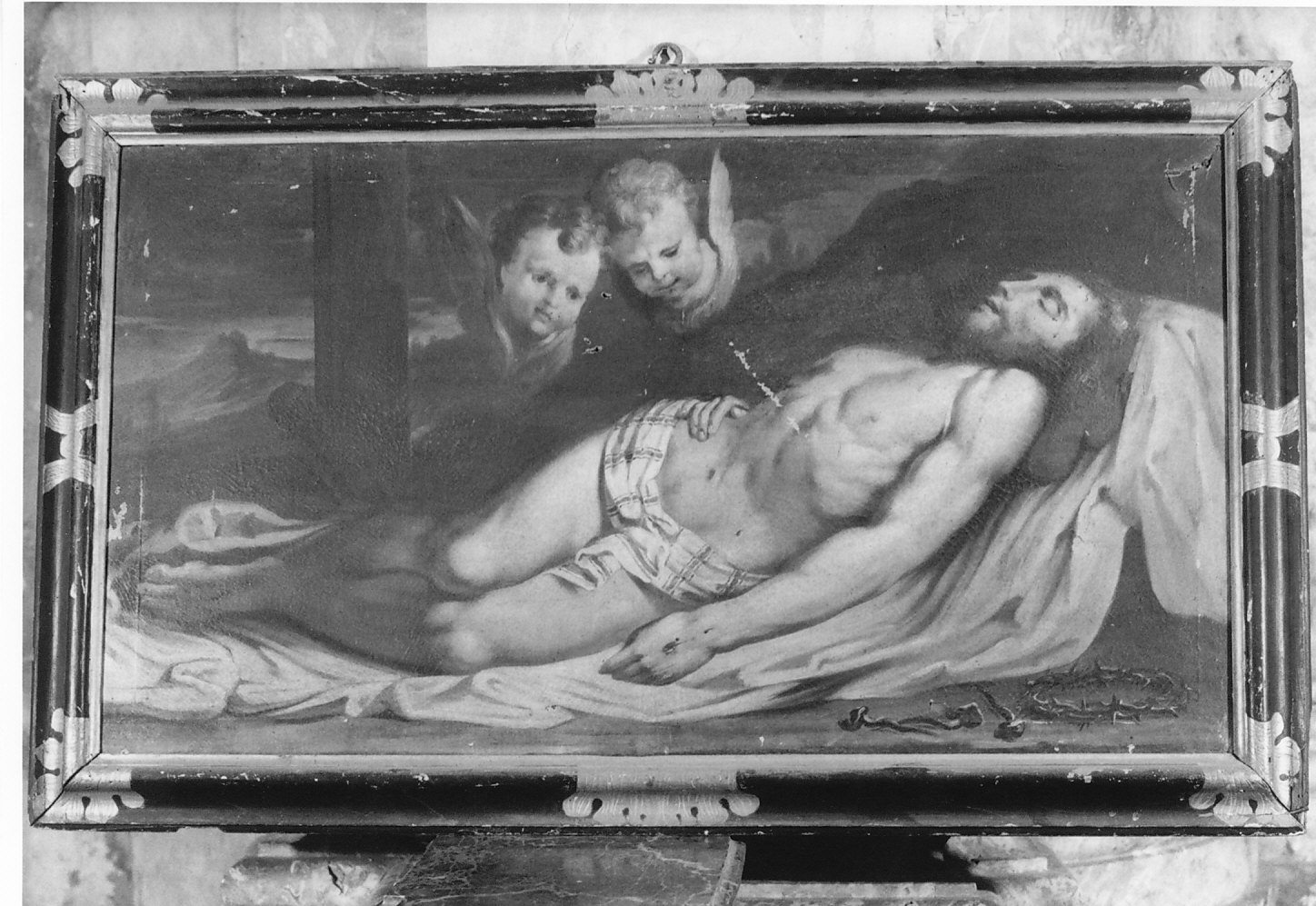 Cristo deposto dalla croce (dipinto, opera isolata) - ambito lombardo (fine/inizio secc. XVII/ XVIII)