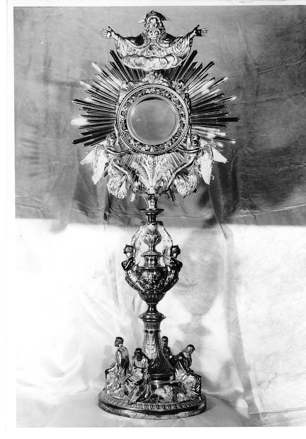 ostensorio, opera isolata - bottega lombarda (sec. XIX)