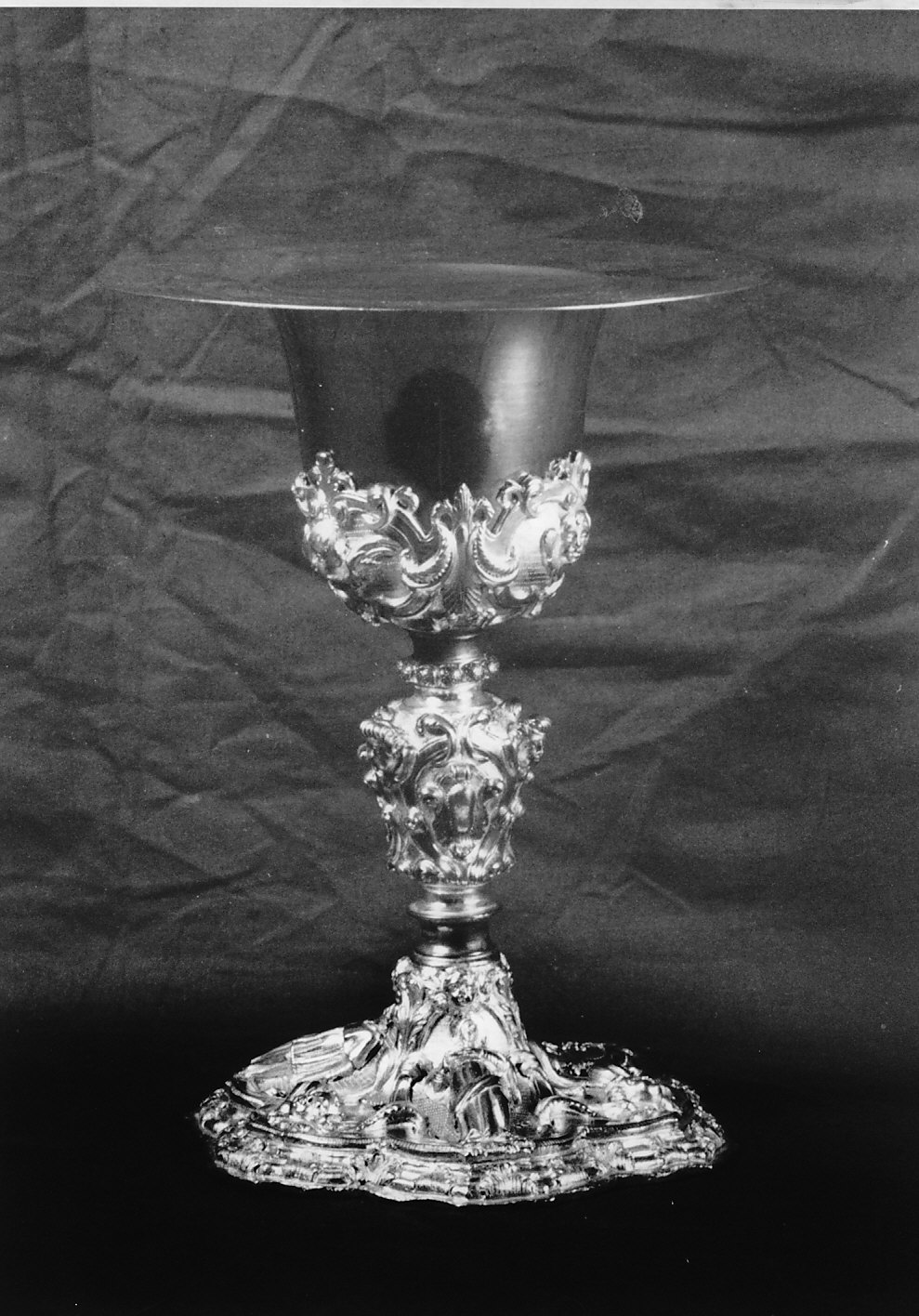 calice con patena, opera isolata - bottega italiana (sec. XVIII)