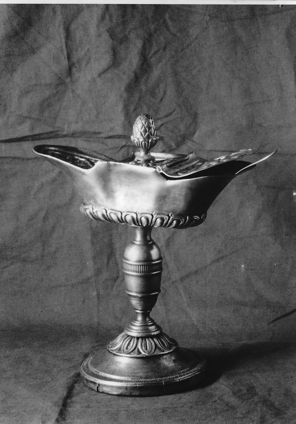 navicella portaincenso, opera isolata - bottega italiana (sec. XIX)