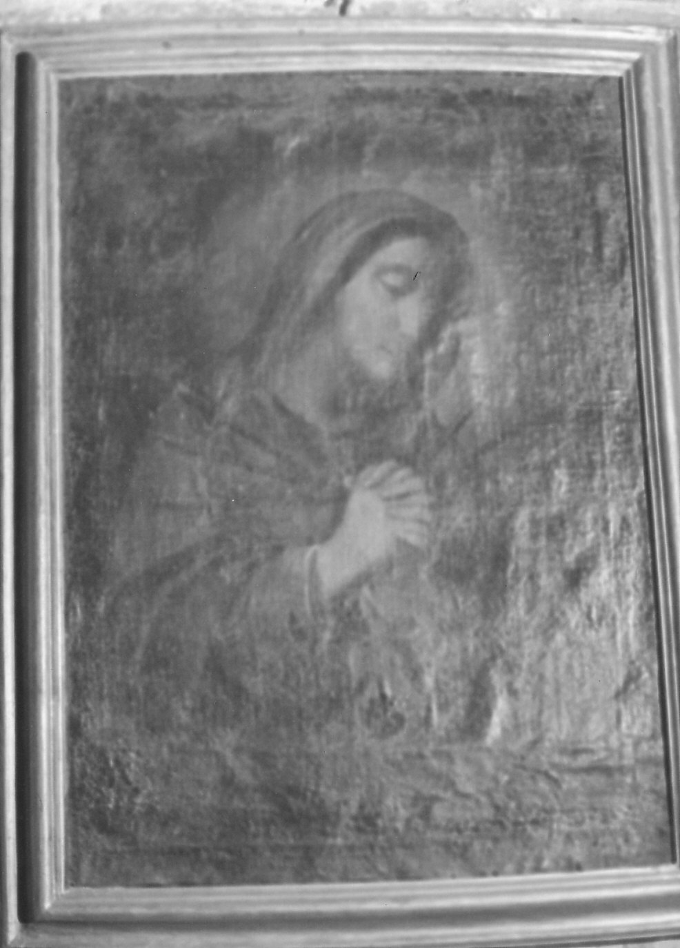 Madonna Addolorata (dipinto, opera isolata) - ambito lombardo (sec. XVII)
