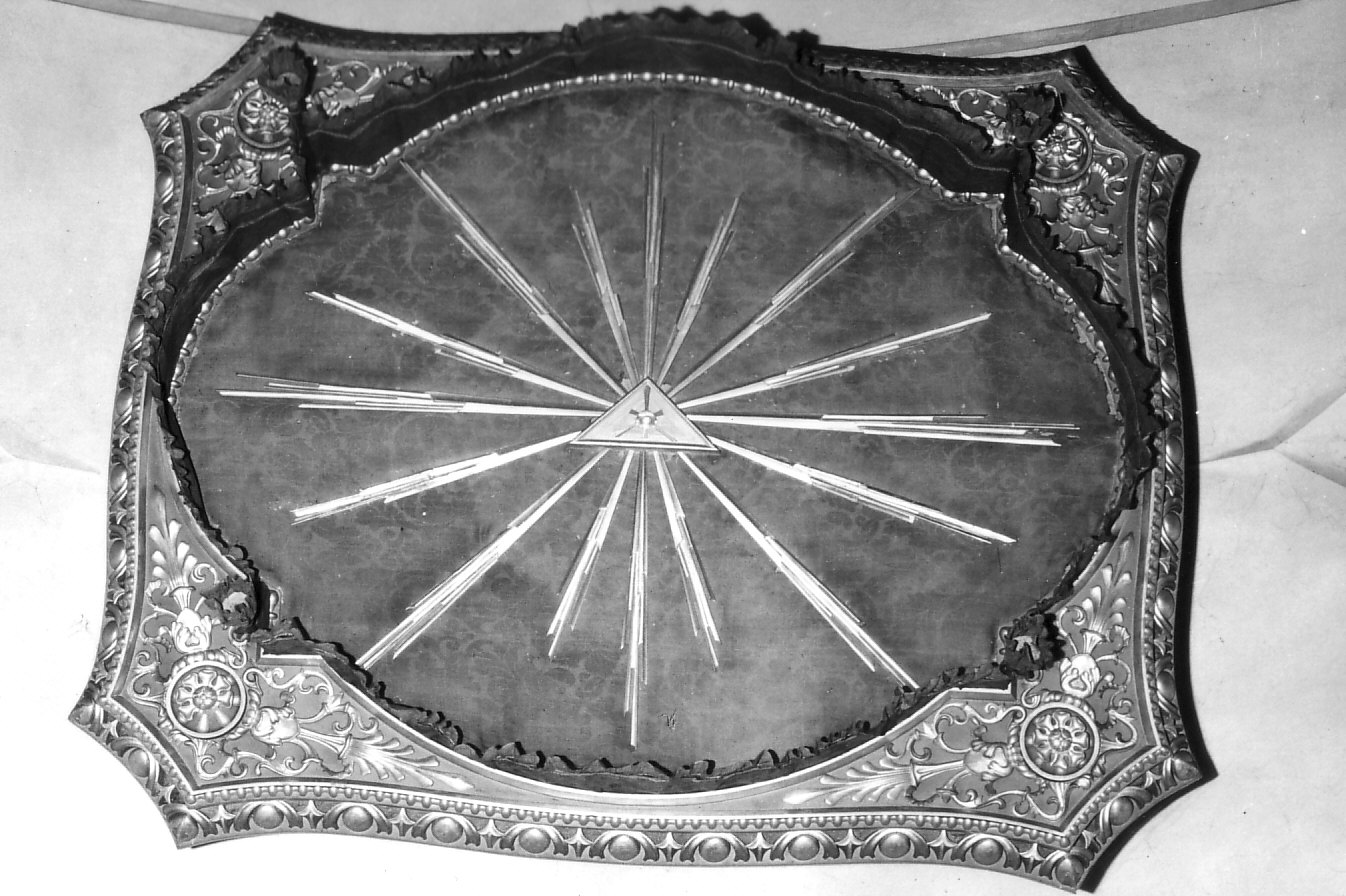 baldacchino, opera isolata - bottega lombarda (sec. XIX)