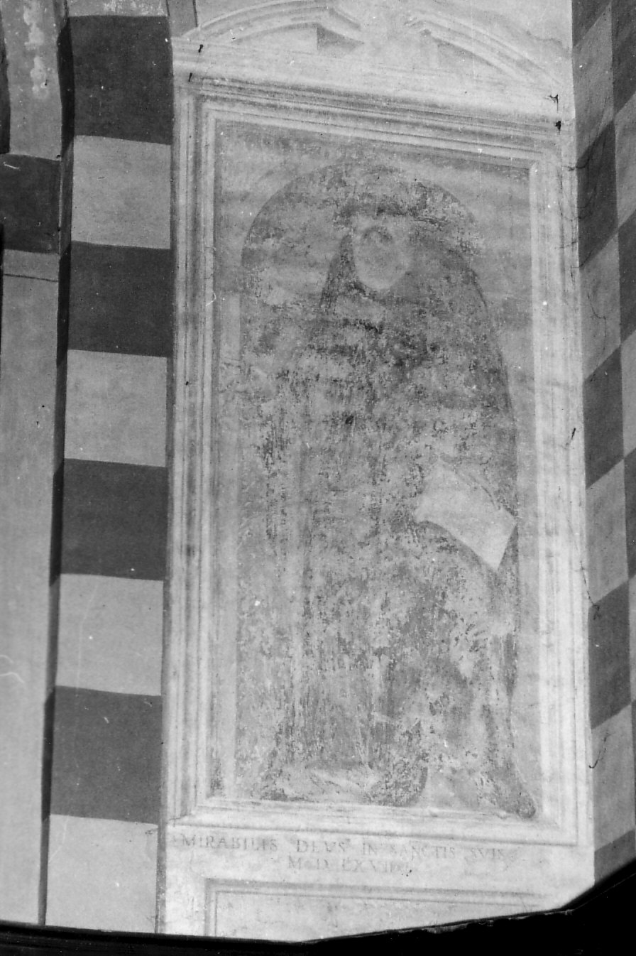 santo (dipinto, coppia) - ambito lombardo (sec. XVI)