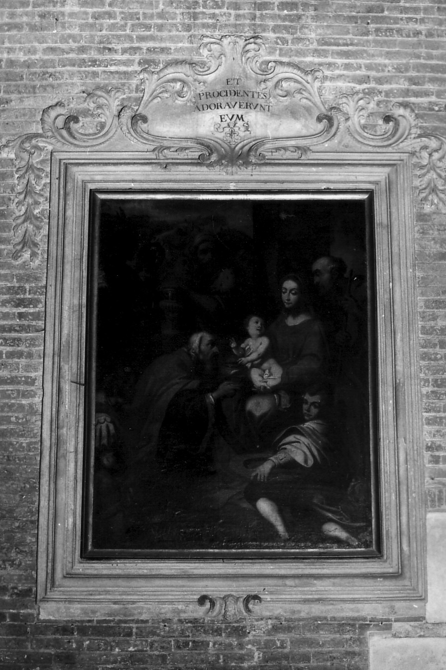 cornice, coppia - bottega lombarda (sec. XVII)