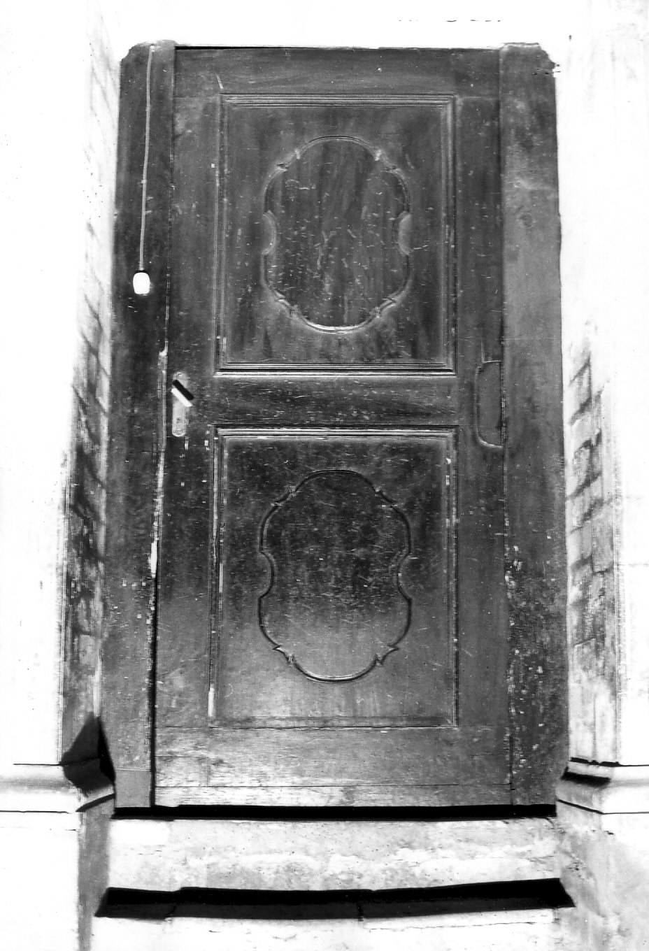porta - ad un battente, coppia - bottega lombarda (sec. XVIII)