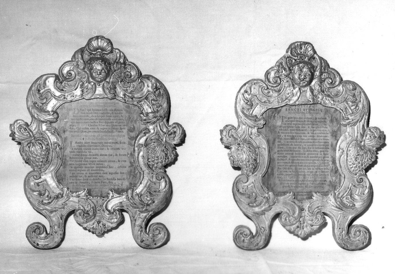 cartagloria, coppia - bottega lombarda (sec. XVIII)