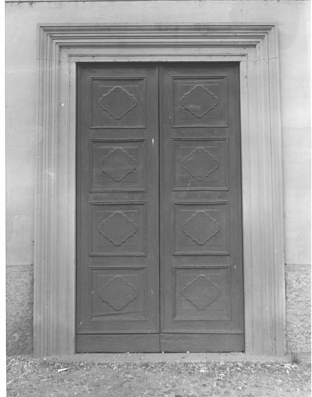 portone - a due battenti - bottega lombarda (sec. XVIII)