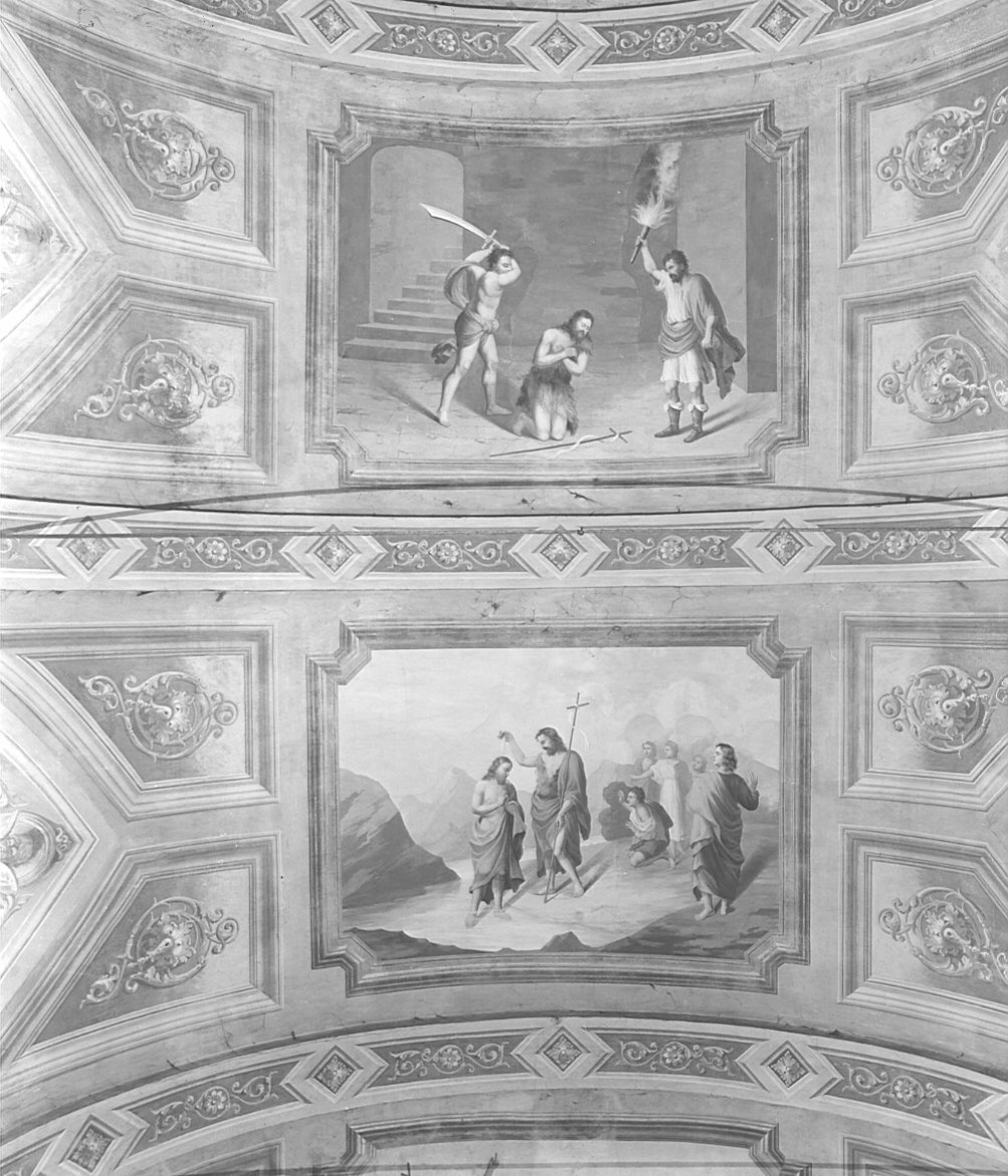 decorazione pittorica, complesso decorativo - ambito lombardo (sec. XIX)