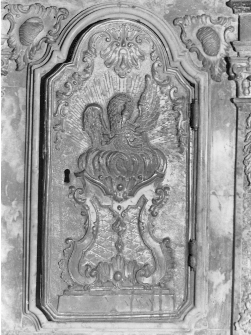 tabernacolo - bottega lombarda (sec. XVIII)