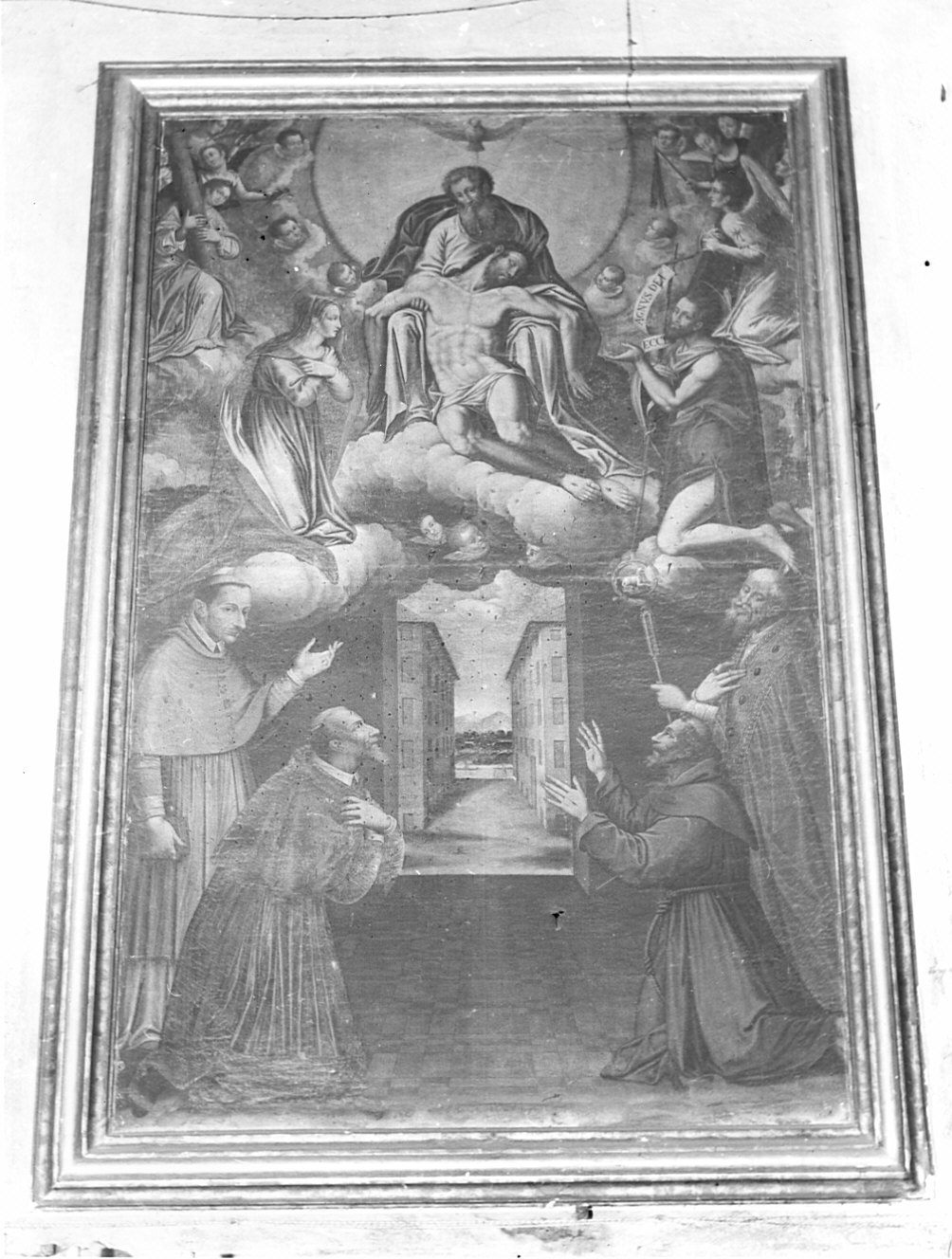 La SS. Trinità, Trinità (dipinto) di De Doort Everardo (sec. XVII)