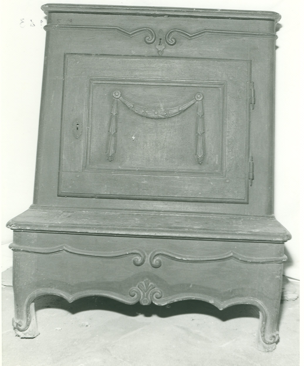 inginocchiatoio - bottega lombarda (secc. XVIII/ XIX)