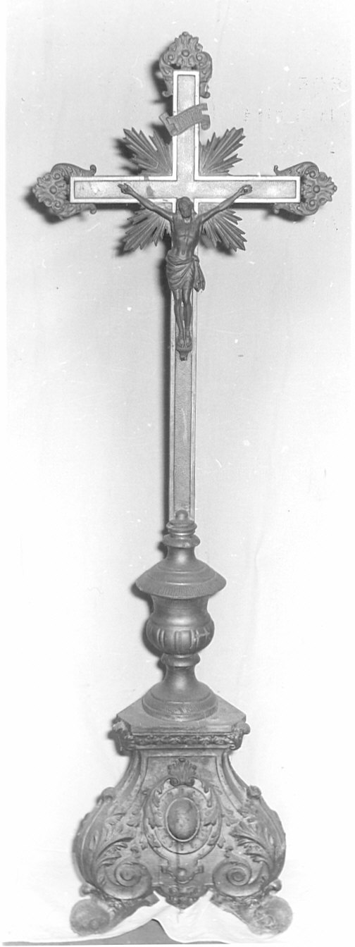 croce d'altare - bottega lombarda (sec. XIX)