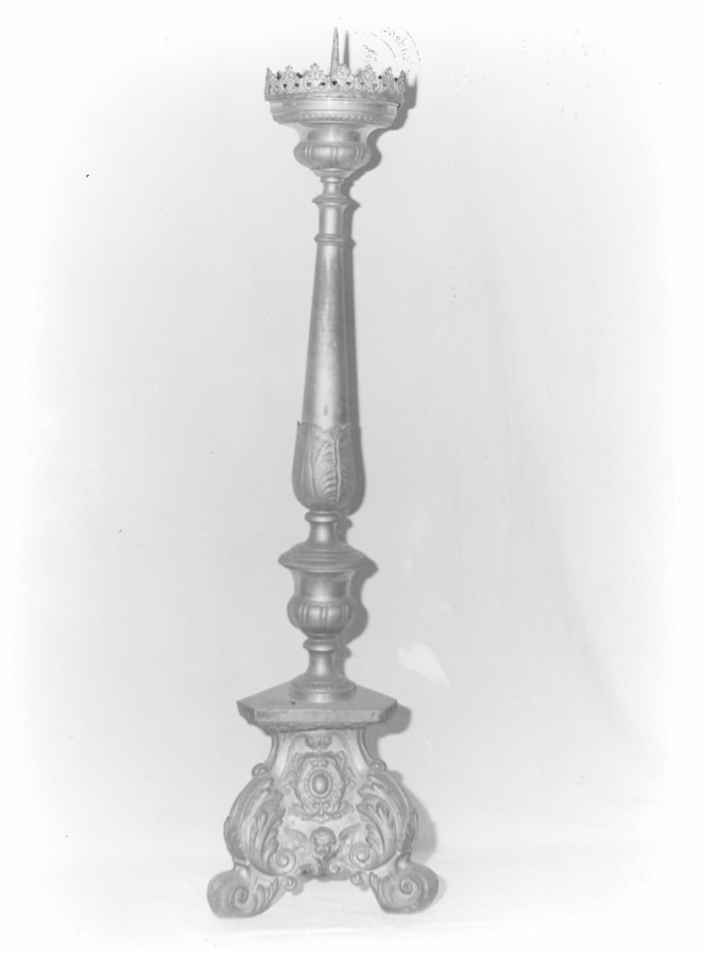 candeliere, serie - bottega lombarda (sec. XIX)