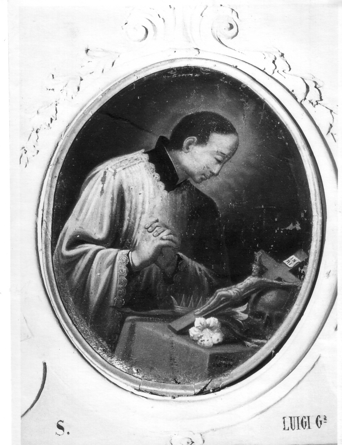 santi (dipinto, serie) di Uslenghi Bernardino (attribuito) (seconda metà sec. XVIII)