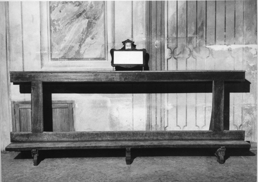 panca, serie - bottega italiana (fine/inizio secc. XIX/ XX)