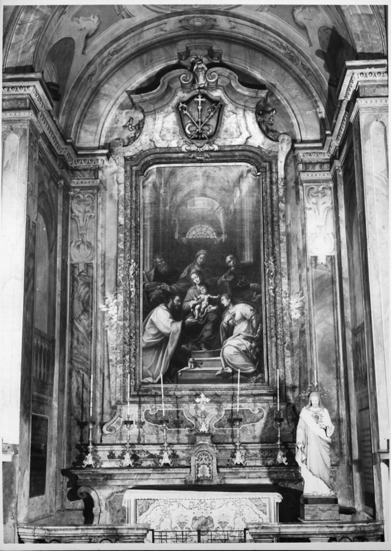 altare, coppia - bottega lombarda (sec. XVIII)