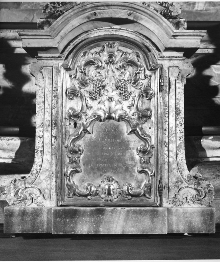 sportello di tabernacolo, coppia - bottega lombarda (sec. XVIII)