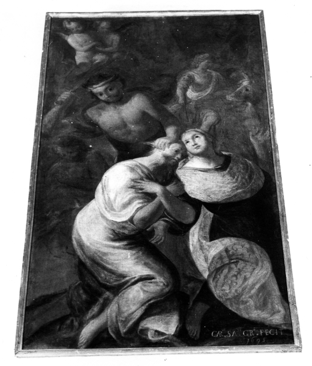 scena di martirio (dipinto, opera isolata) di Sacchi Carlo (sec. XVII)