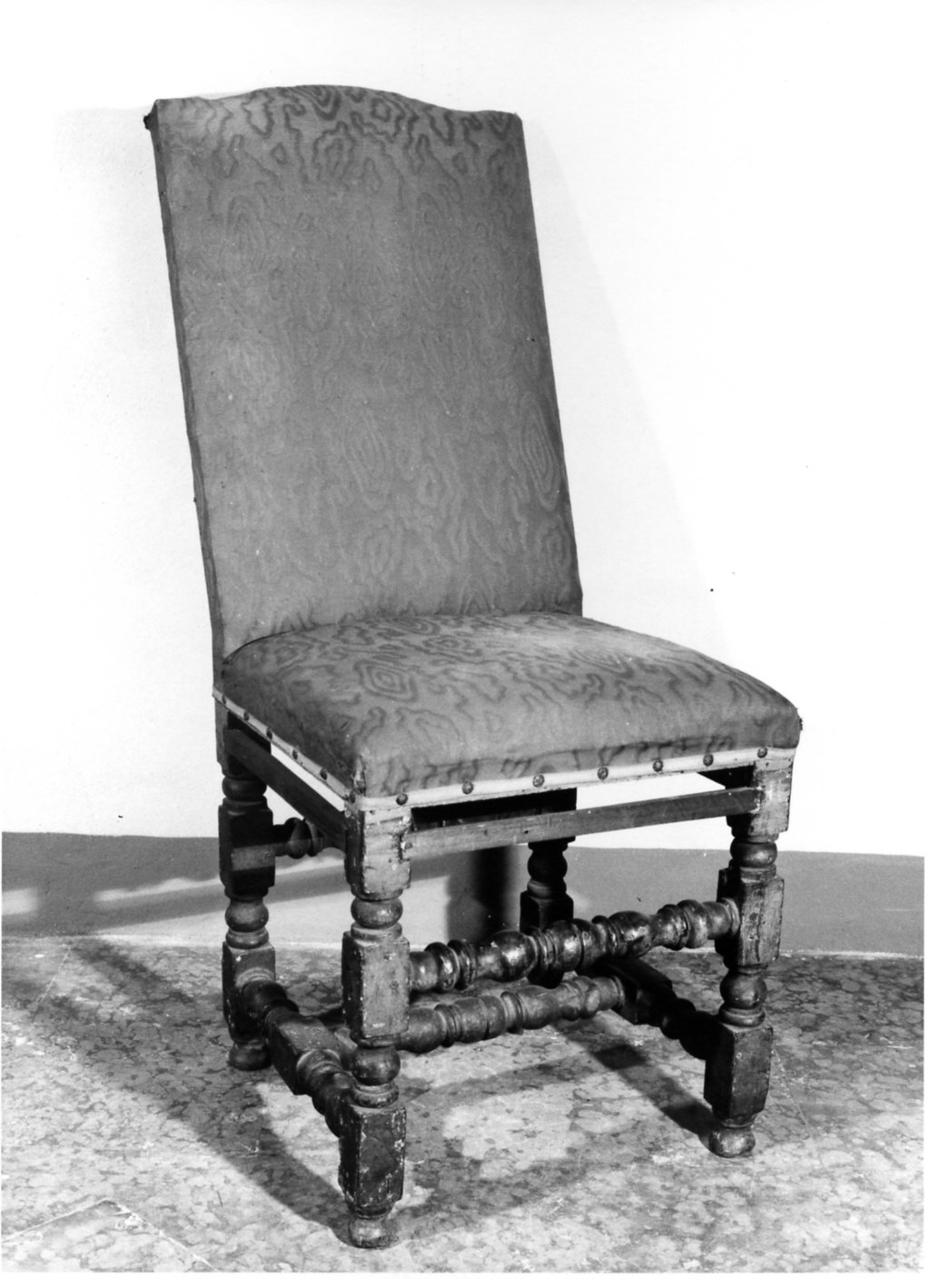 sedia, coppia - bottega lombarda (sec. XVII)