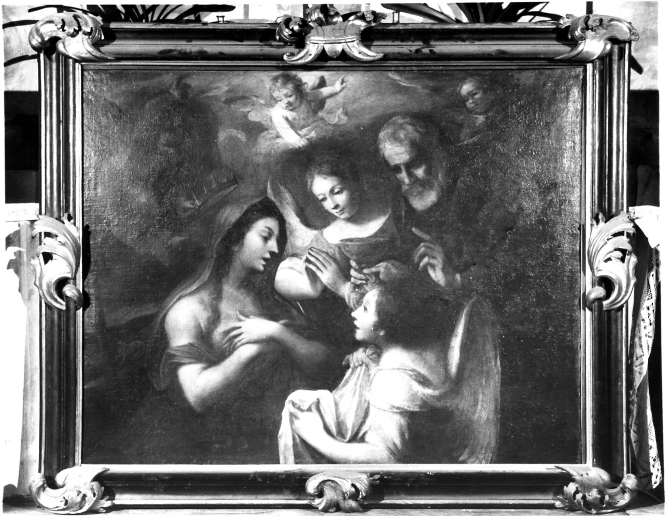 cornice, coppia - bottega lombarda (sec. XVII)