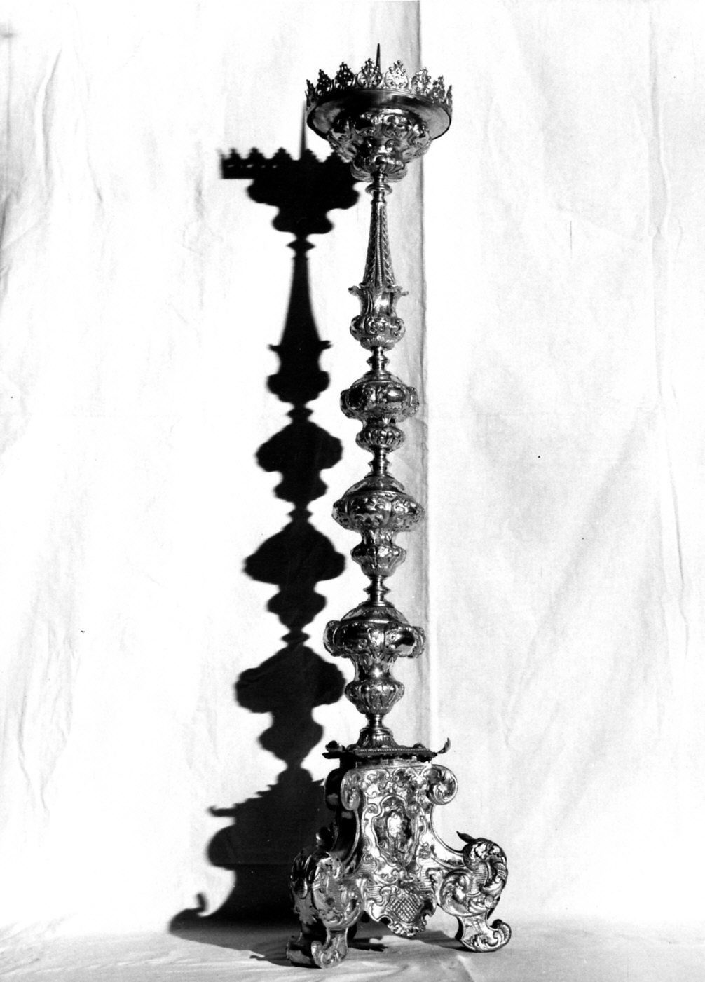 candeliere, serie - bottega lombarda (sec. XVIII)