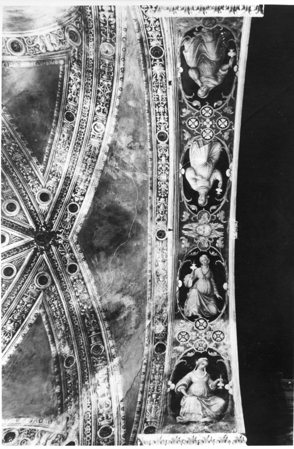 sibille (dipinto murale, opera isolata) - ambito lombardo (sec. XVI)