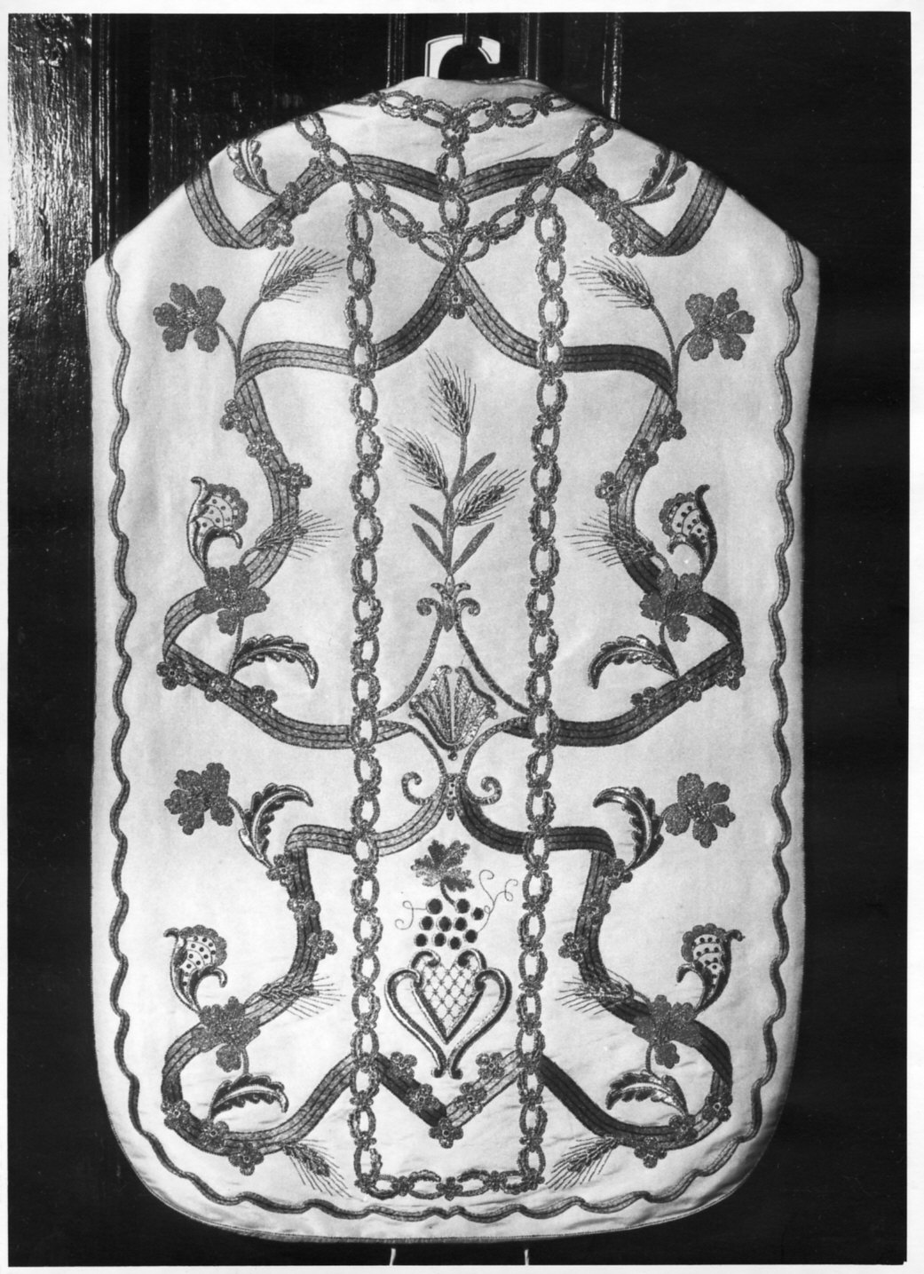 paramento liturgico, insieme - manifattura italiana (prima metà sec. XIX)