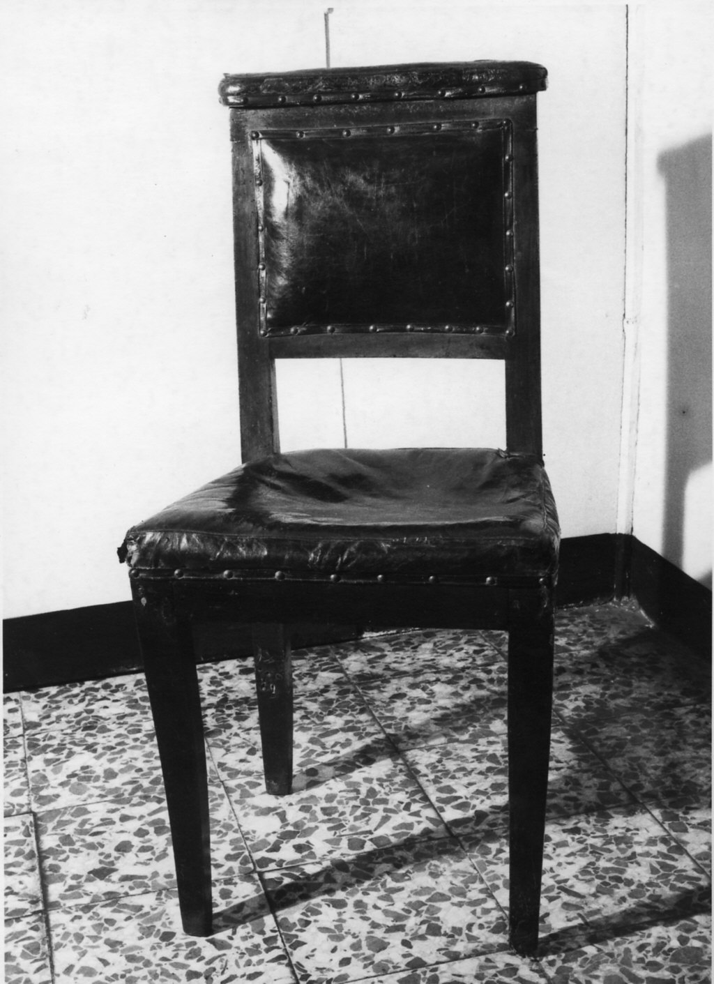 sedia, opera isolata - bottega italiana (sec. XIX)